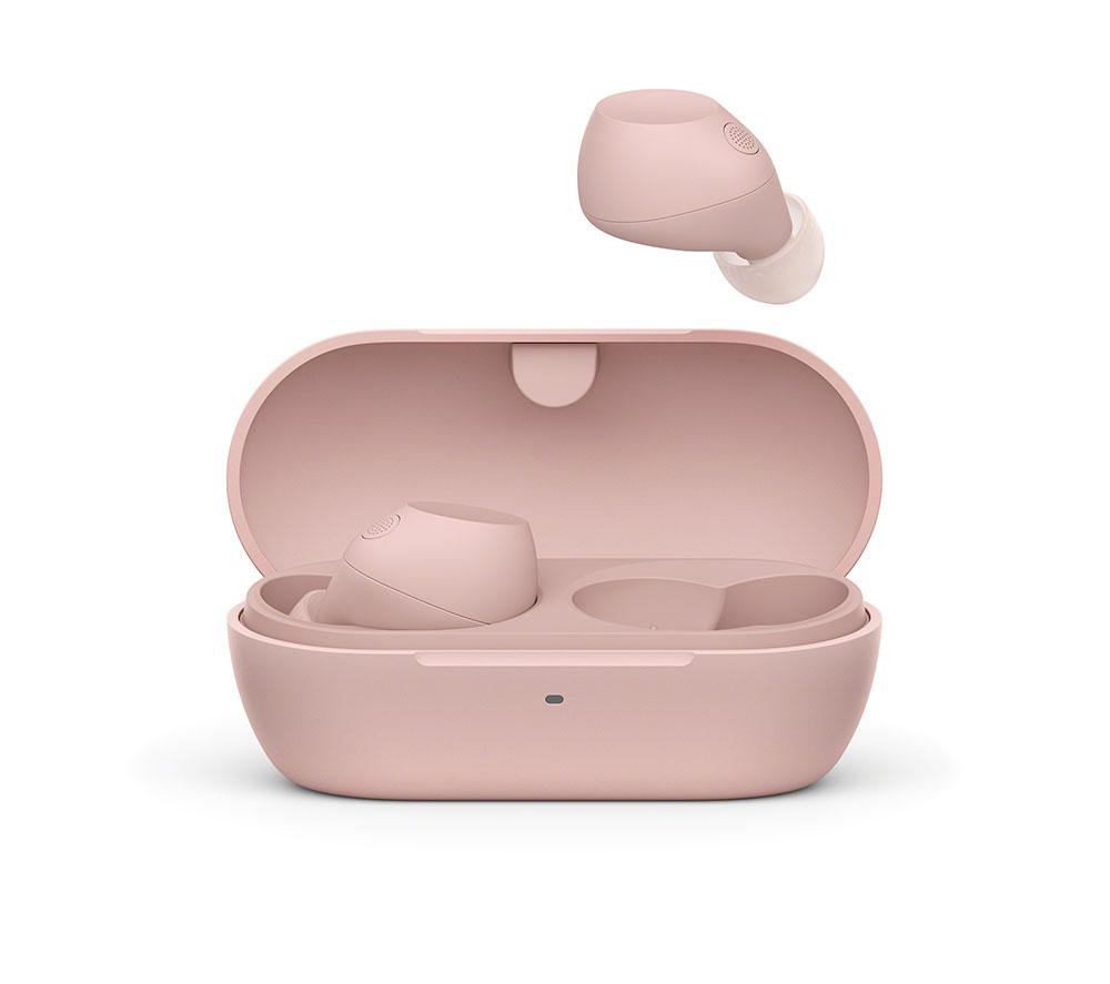 SONY WF-C710N Wireless Bluetooth Noise-Cancelling Earbuds - Pink