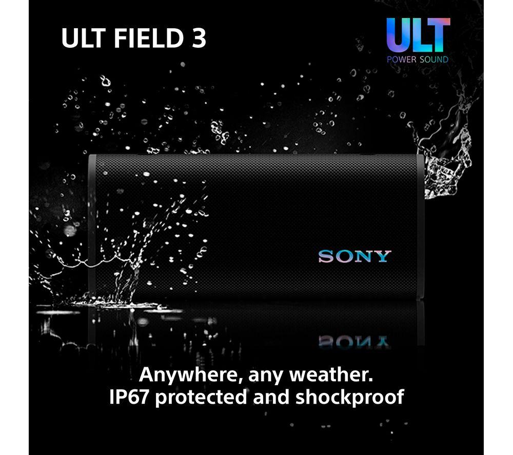 SONY ULT FIELD 3 Portable Bluetooth Speaker - Black