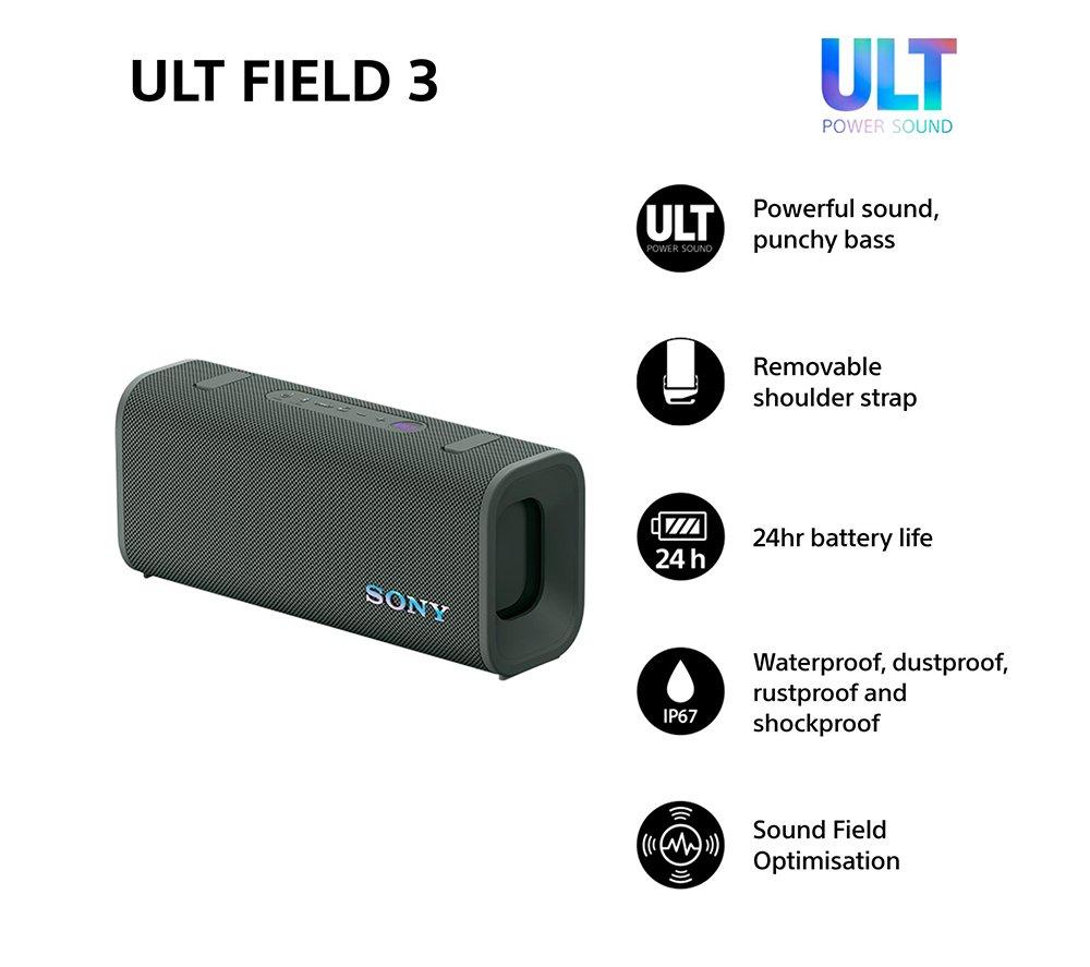 SONY ULT FIELD 3 Portable Bluetooth Speaker - Forest Gray