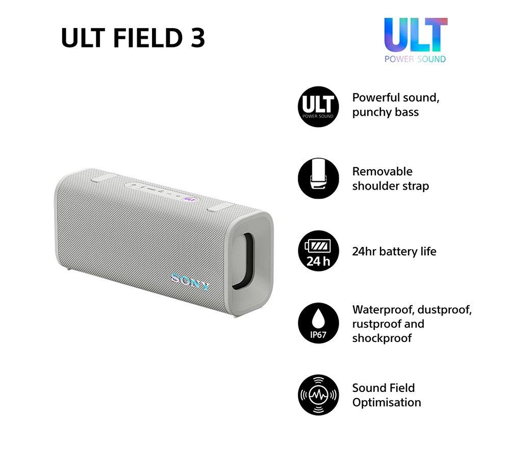 SONY ULT FIELD 3 Portable Bluetooth Speaker - White