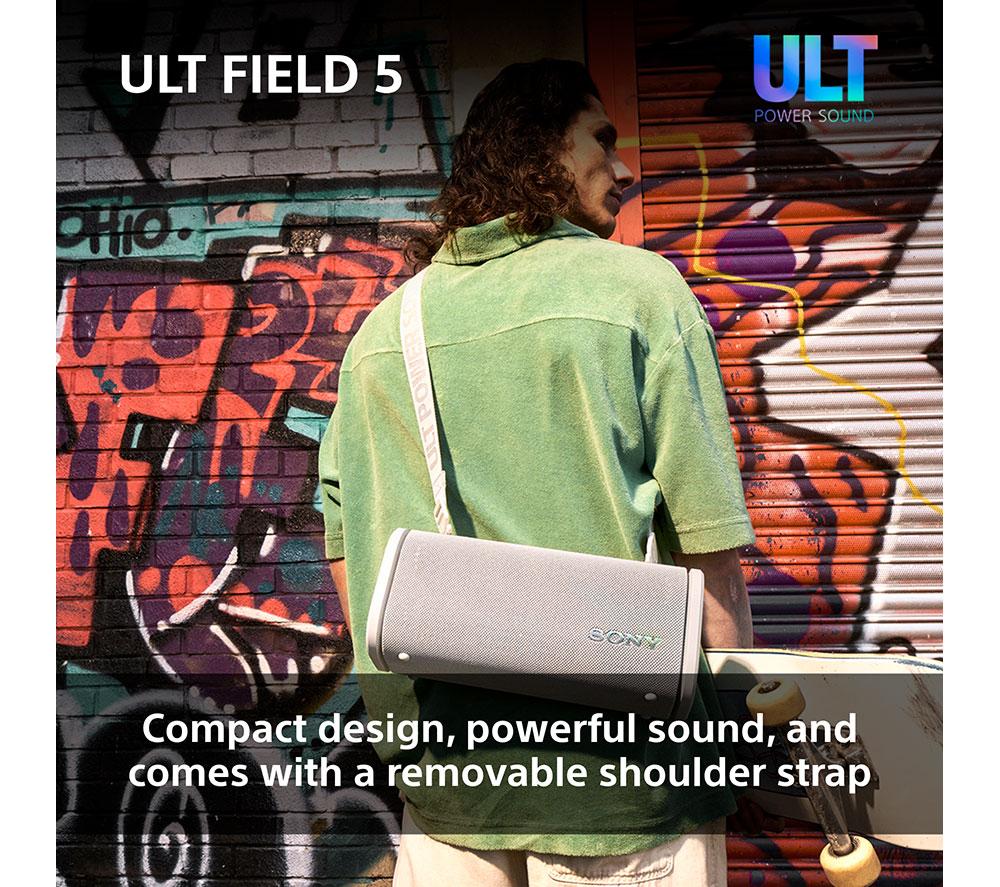 SONY ULT FIELD 5 Portable Bluetooth Speaker - Off-White