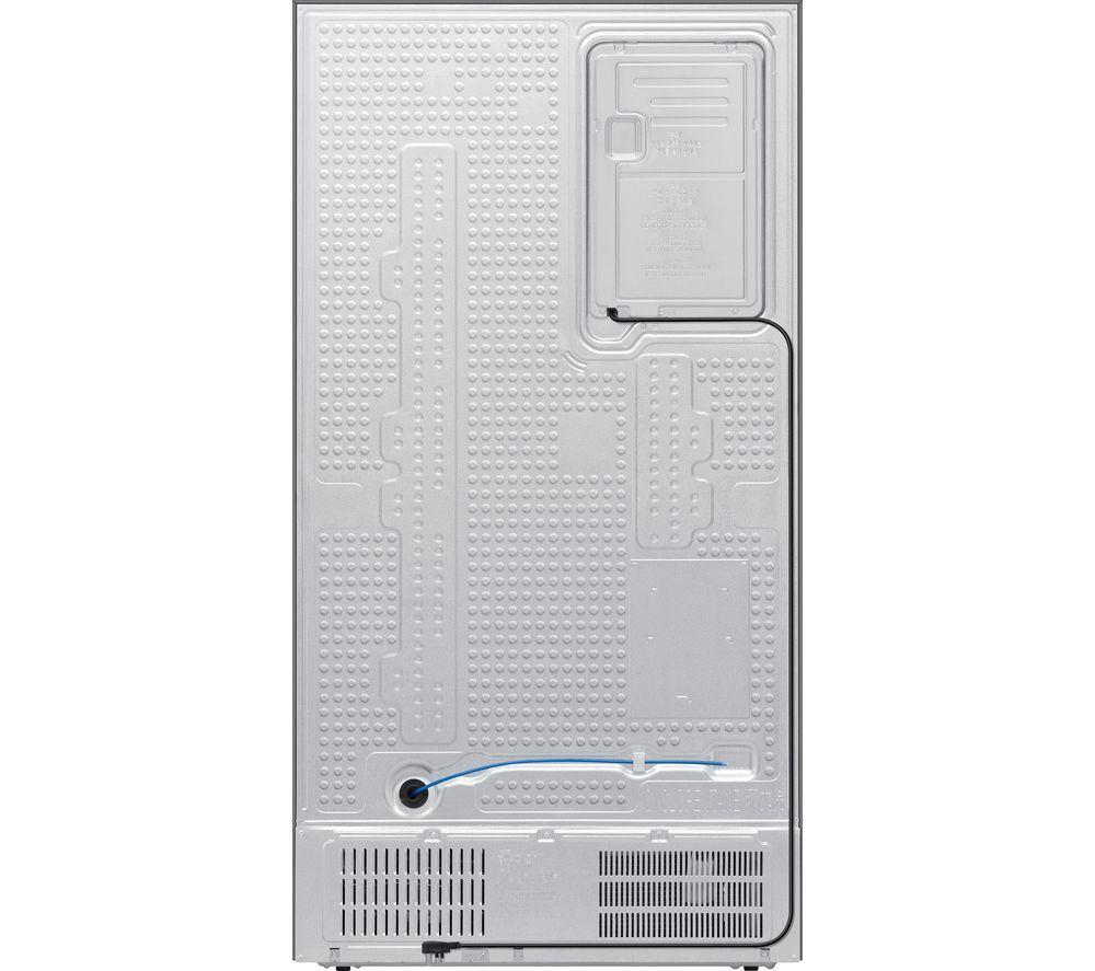 SAMSUNG Bespoke AI Series 8 On-device Bixby RS80F66KBTEU American-Style Fridge Freezer - Silver