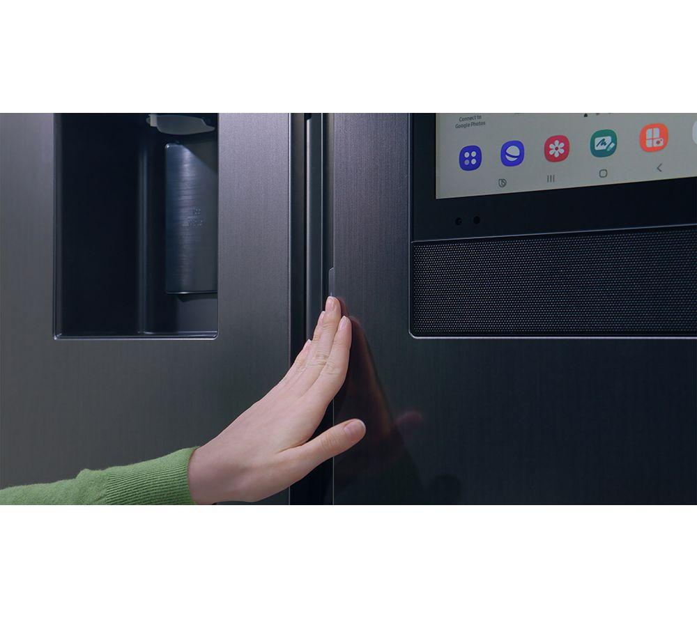 Frigorífico Americano Inteligente SAMSUNG Bespoke AI Family Hub RS90F66BETEU - Plata