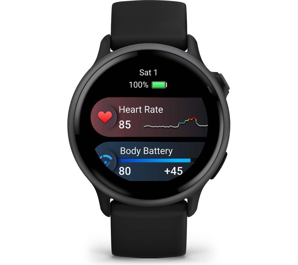 GARMIN vivoactive 6 Smartwatch - Schiefer & Schwarz