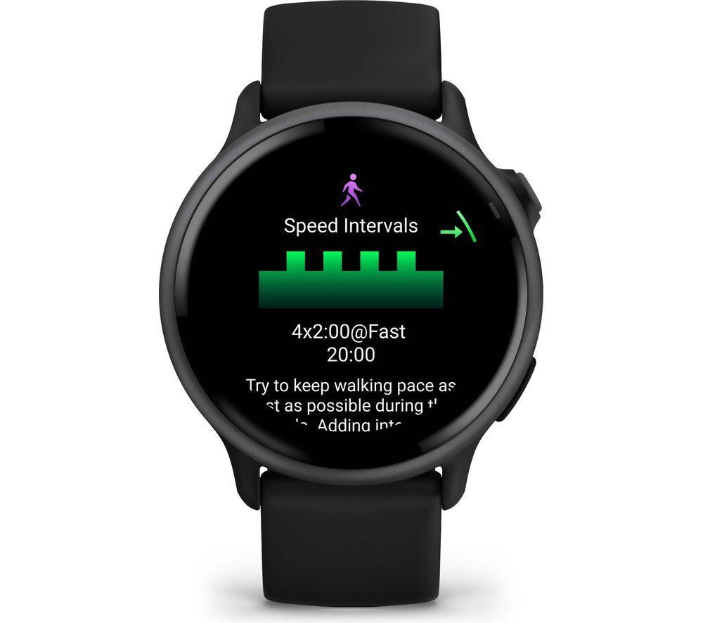 GARMIN vivoactive 6 Smartwatch - Schiefer & Schwarz