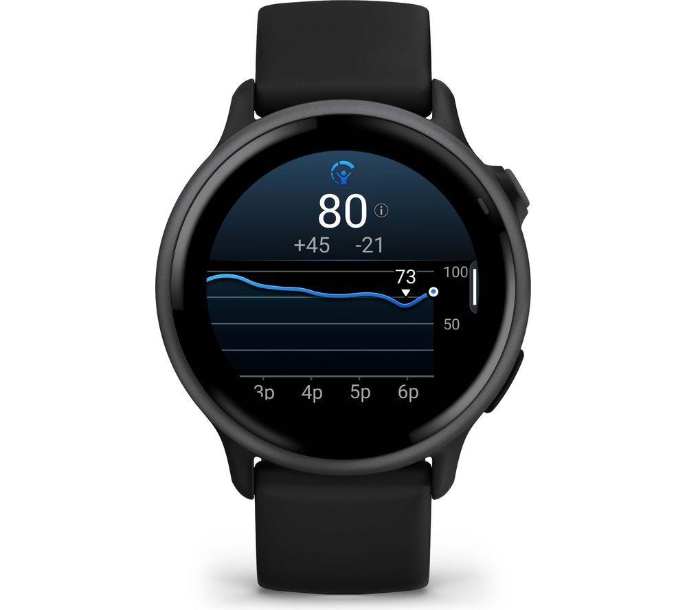 GARMIN vivoactive 6 Smartwatch - Schiefer & Schwarz