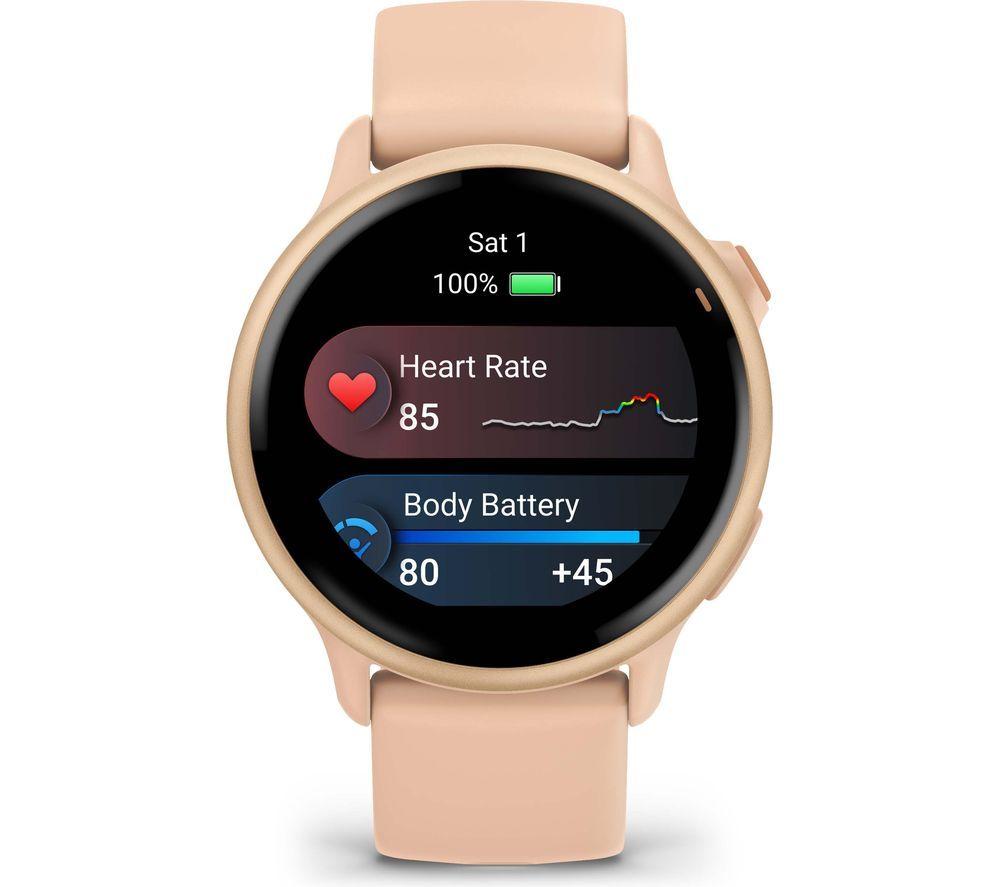 GARMIN vivoactive 6 Smartwatch - Pink Dawn