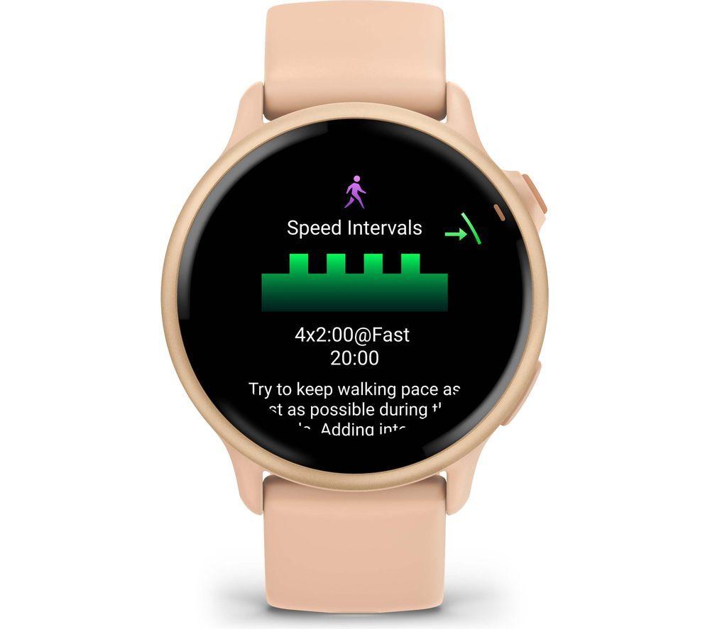 GARMIN vivoactive 6 Smartwatch - Pink Dawn