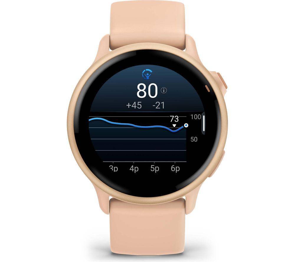 GARMIN vivoactive 6 Smartwatch - Pink Dawn