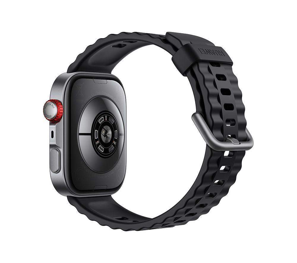 HUAWEI Watch Fit 4 Pro - Titanium Black, Fluoroelastomerarmband
