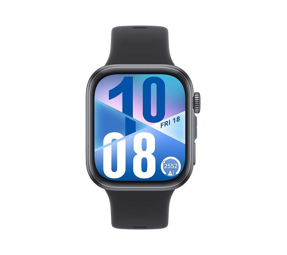 HUAWEI Watch Fit 4 - Aluminium Alloy Black, Fluoroelastomer Strap