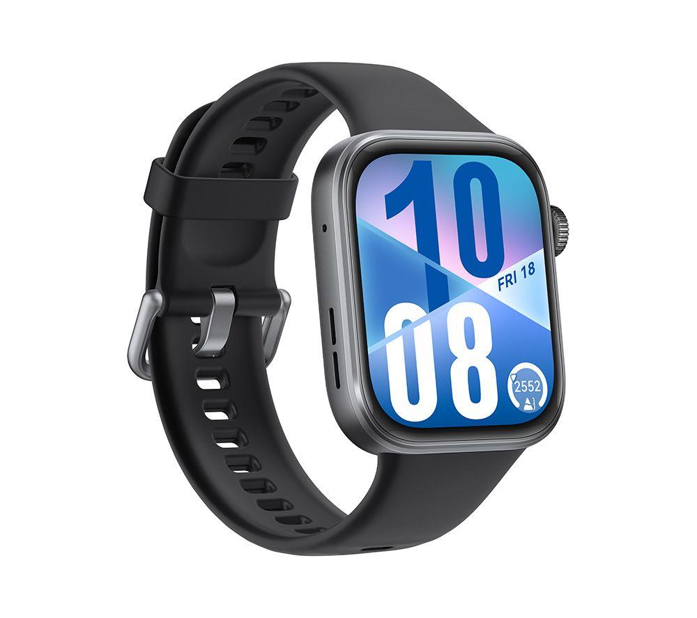 HUAWEI Watch Fit 4 - Aluminium Alloy Black, Fluoroelastomer Strap