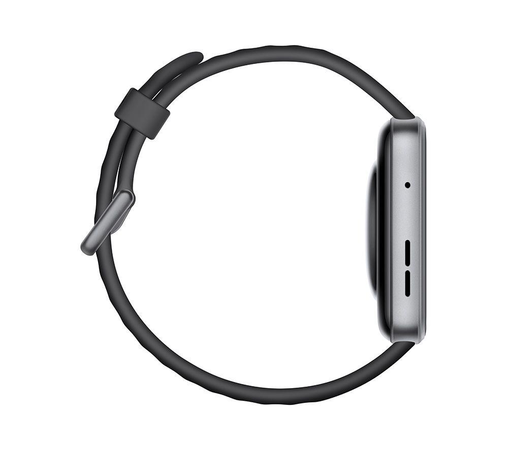 HUAWEI Watch Fit 4 - Aluminium Alloy Black, Fluoroelastomer Strap