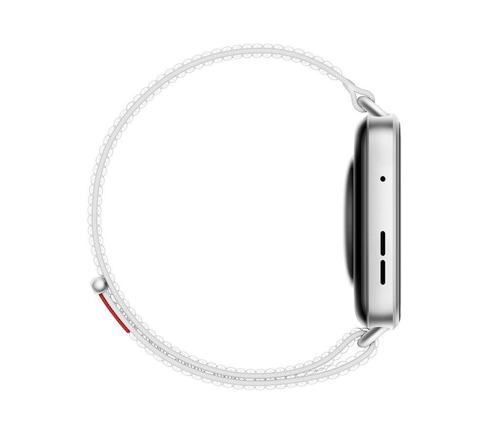 HUAWEI Watch Fit 4 – Aluminiumlegierung, graues Fluorelastomerarmband