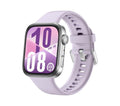 HUAWEI Watch Fit 4 - Aluminium Alloy, Purple Fluoroelastomer Strap