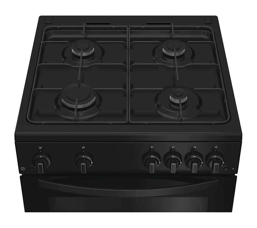 INDESIT ITG6GB Cocina de gas de 60 cm - Negro