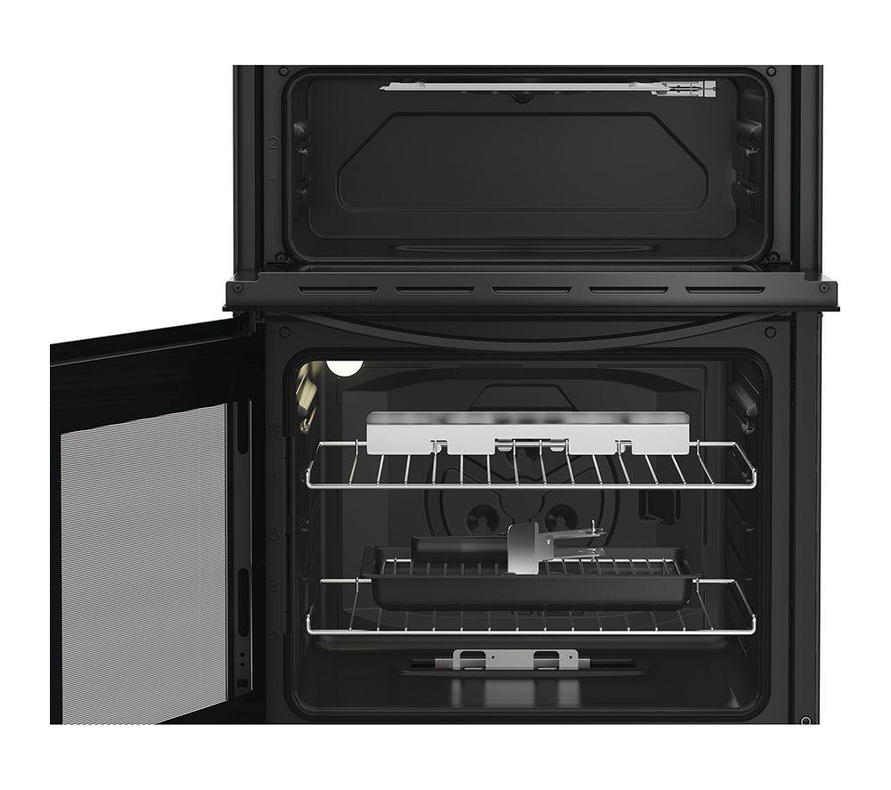 INDESIT ITG6GB Cocina de gas de 60 cm - Negro