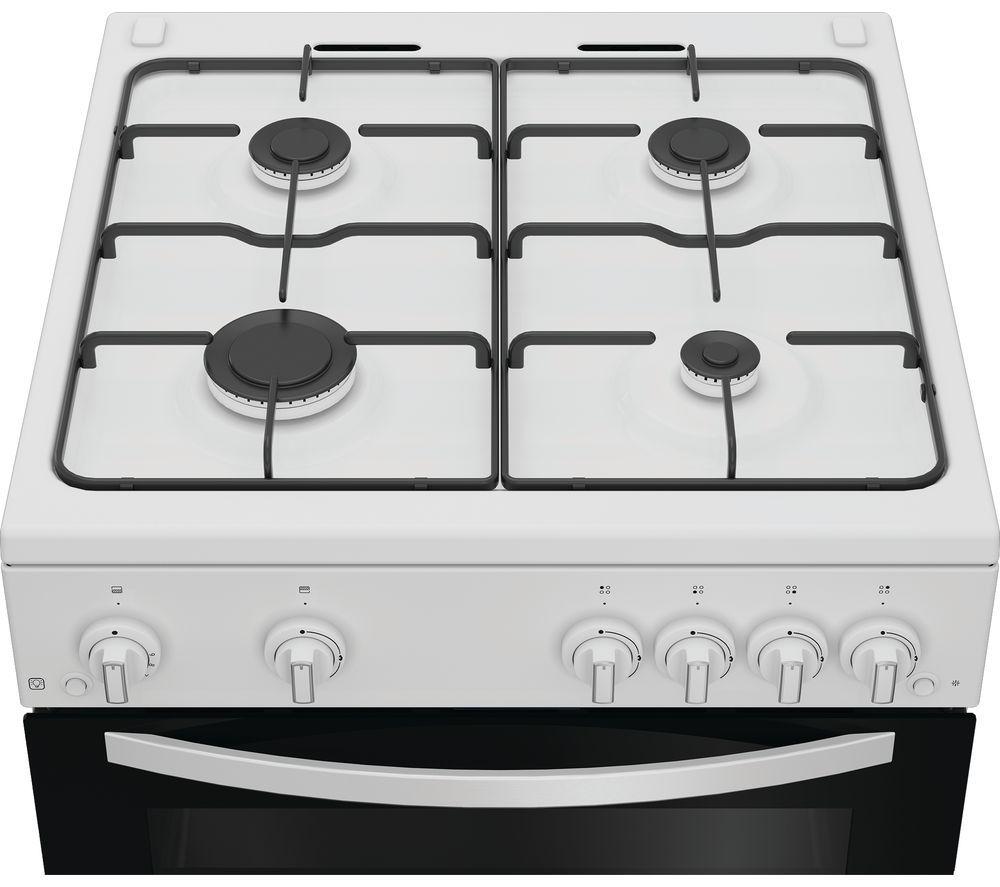 INDESIT ITG6GW Cocina de gas de 60 cm - Blanca