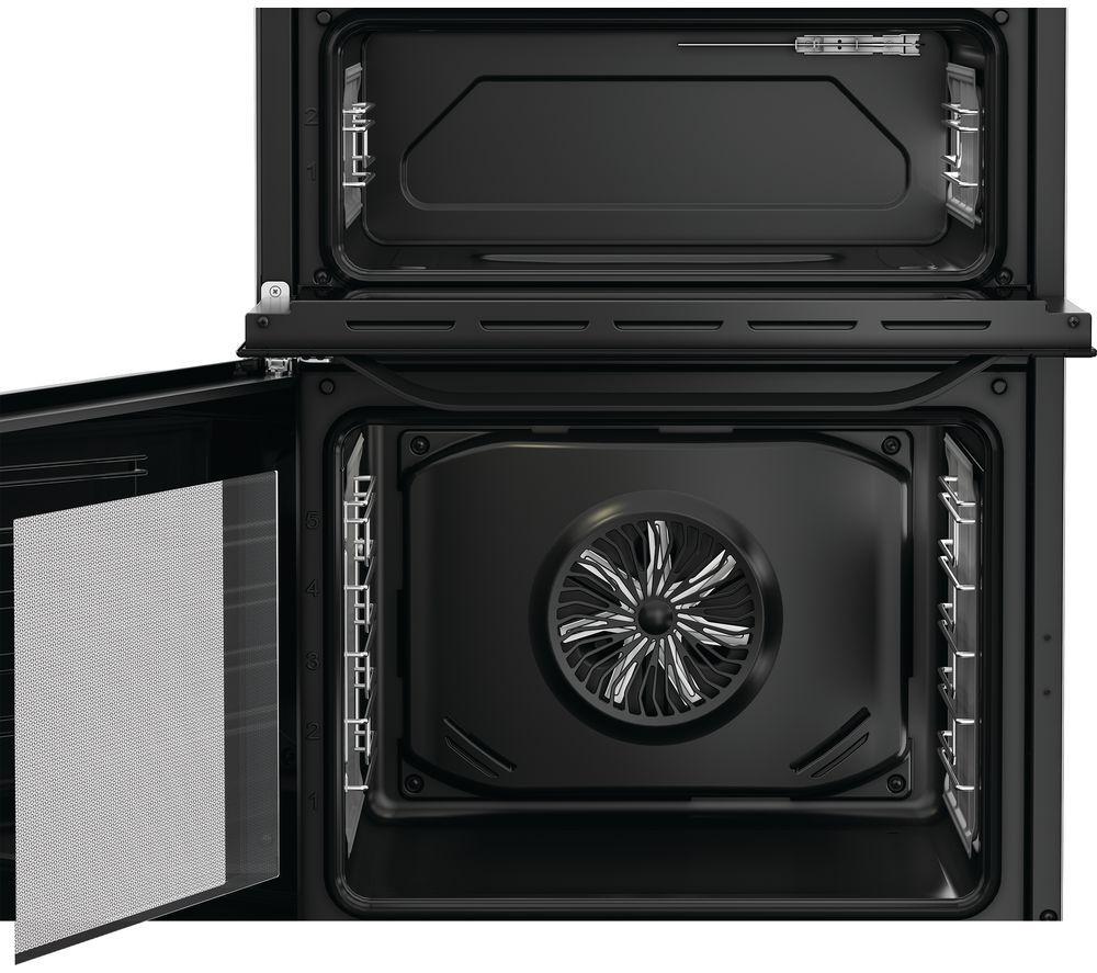 HOTPOINT Multiflow HDE6IDC2B1 Cocina de Inducción Eléctrica de 60 cm - Negra