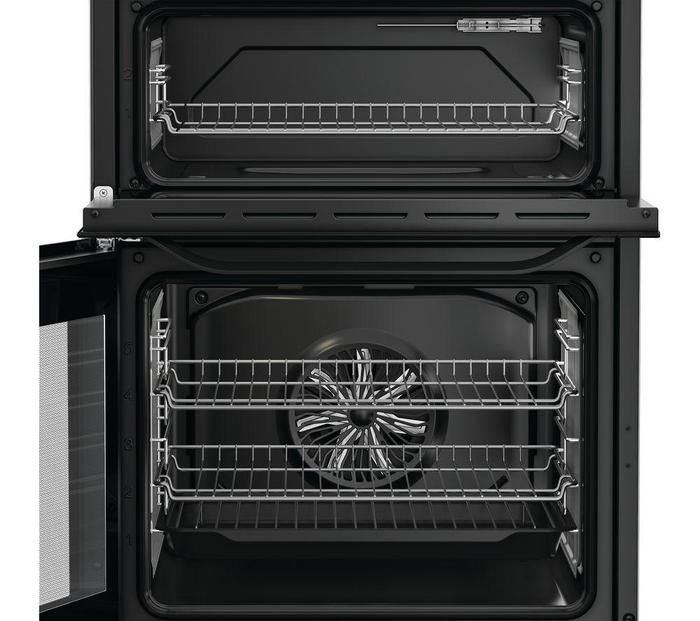 HOTPOINT Multiflow HDE6IDC2B1 Cocina de Inducción Eléctrica de 60 cm - Negra