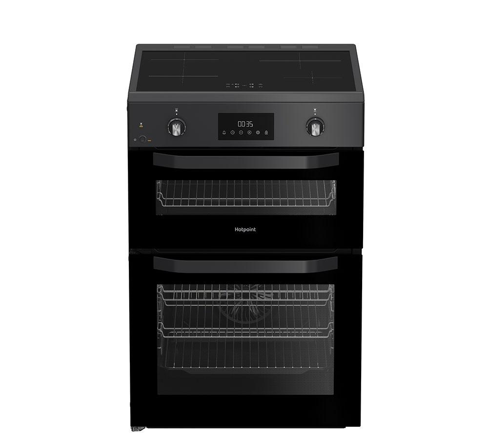 HOTPOINT Multiflow HDE6IDC2SA 60 cm Electric Induction Cooker - Anthracite