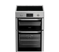 HOTPOINT Multiflow HDE6IDC2X 60 cm Electric Induction Cooker - Stainless Steel