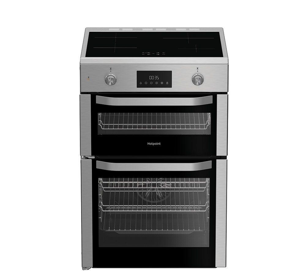 HOTPOINT Multiflow HDE6IDC2X 60 cm Electric Induction Cooker - Stainless Steel