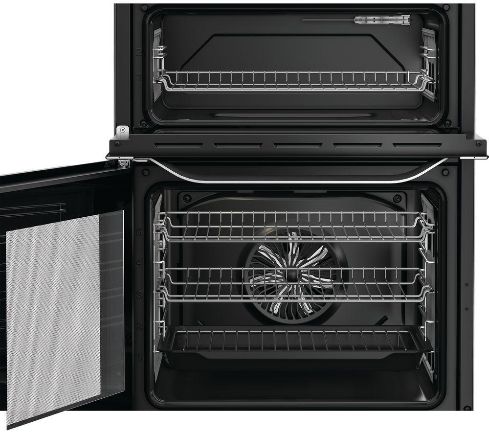 HOTPOINT Multiflow HDE6IDC2X Cocina de inducción eléctrica de 60 cm - Acero inoxidable