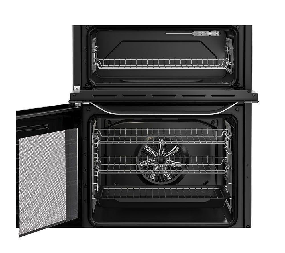 HOTPOINT Multiflow HDE6IDC2X Cocina de inducción eléctrica de 60 cm - Acero inoxidable