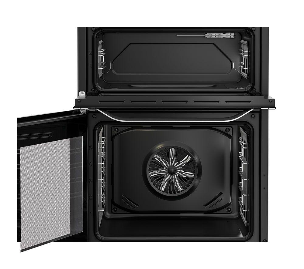HOTPOINT Multiflow HDE6IDC2X Cocina de inducción eléctrica de 60 cm - Acero inoxidable