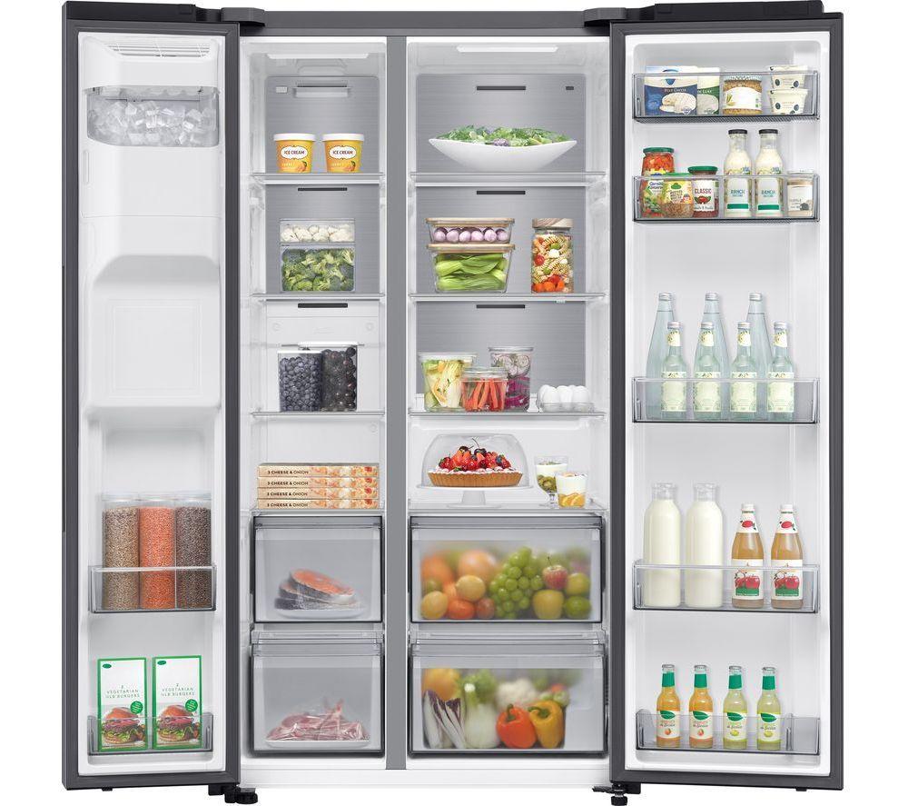 Frigorífico americano inteligente Samsung Series 6 SpaceMax RS70F64KDTEU - Plata