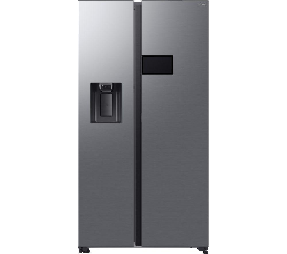 SAMSUNG Bespoke AI Series 9 Family Hub 9” RS90F64EDTEU American-Style Smart Fridge Freezer - Silver