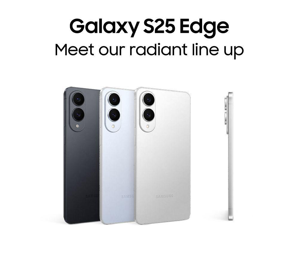 SAMSUNG Galaxy S25 Edge - 512 GB, Titanium Silver