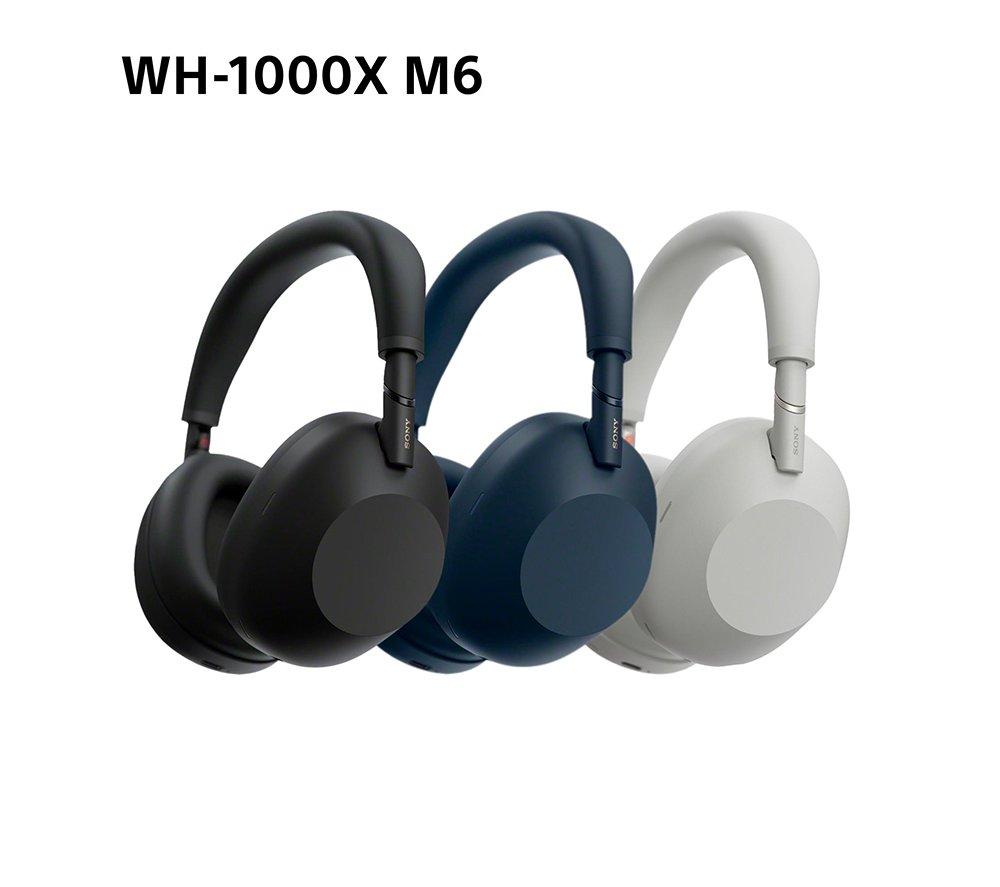 SONY WH-1000XM6 Wireless Bluetooth Noise-Cancelling Headphones - Black