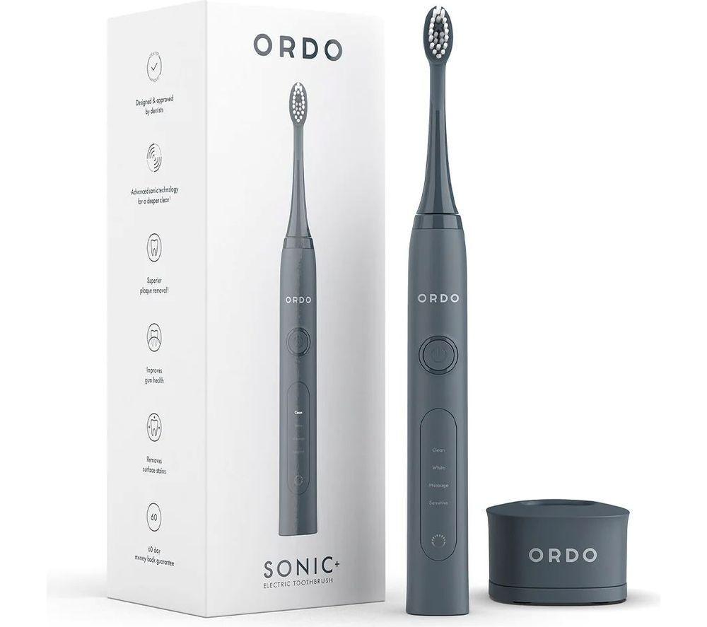 ORDO Sonic+ Electric Toothbrush - Charcoal Grey