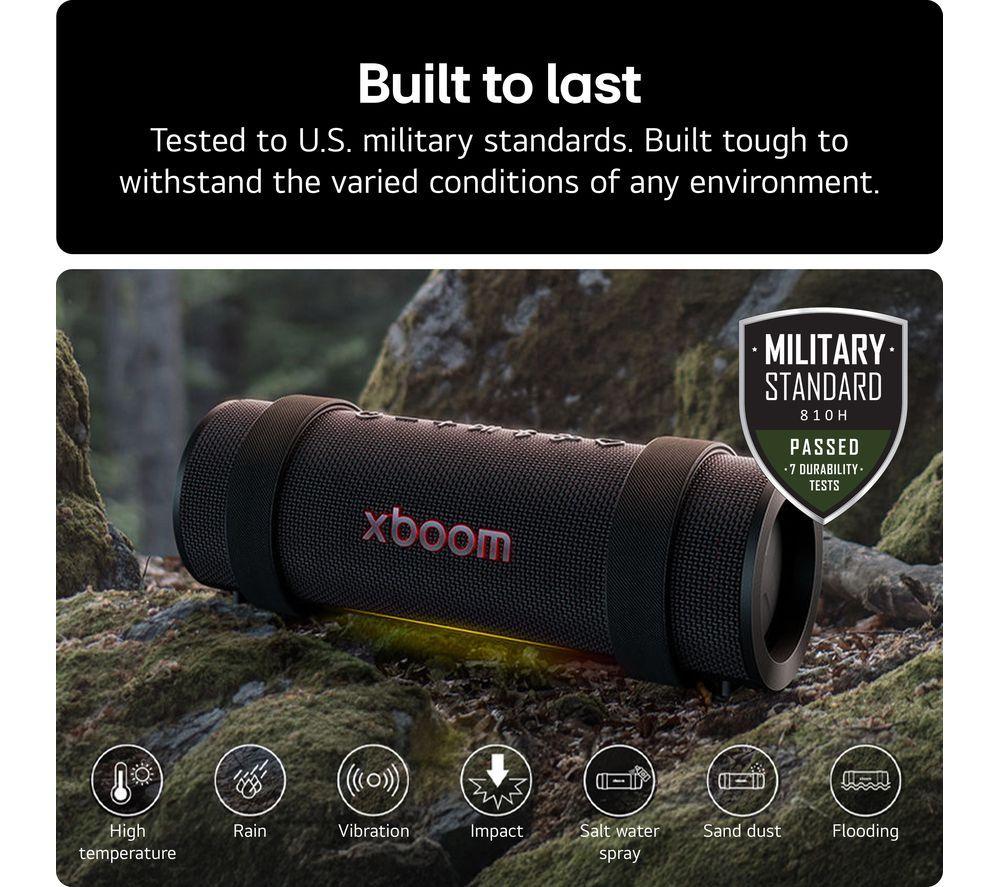 Altavoz Bluetooth portátil LG XBOOM Go - Negro