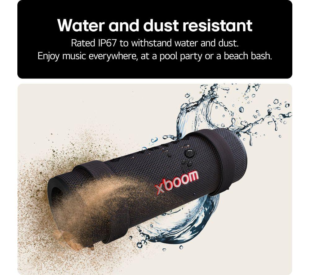 Altavoz Bluetooth portátil LG XBOOM Go - Negro