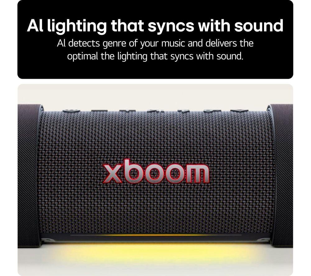 Altavoz Bluetooth portátil LG XBOOM Go - Negro