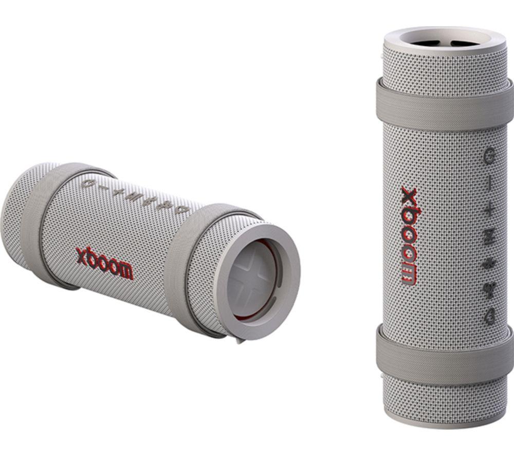 Altavoz Bluetooth portátil LG XBOOM Go GRAB - Gris