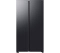 SAMSUNG Bespoke AI Series 7 SpaceMax RS70F68QBFEU American-Style Smart Fridge Freezer - Black