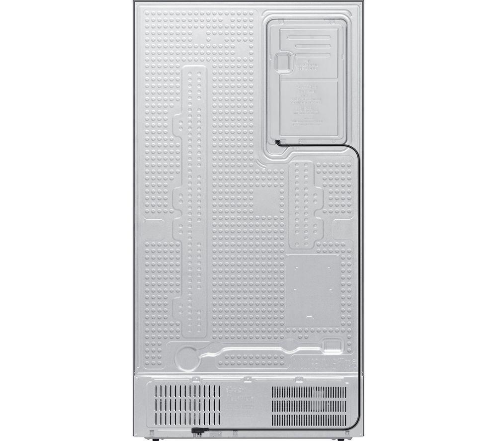 SAMSUNG Bespoke AI Serie 7 SpaceMax RS70F68QBFEU Amerikanischer Smart-Kühlschrank mit Gefrierfach – Schwarz