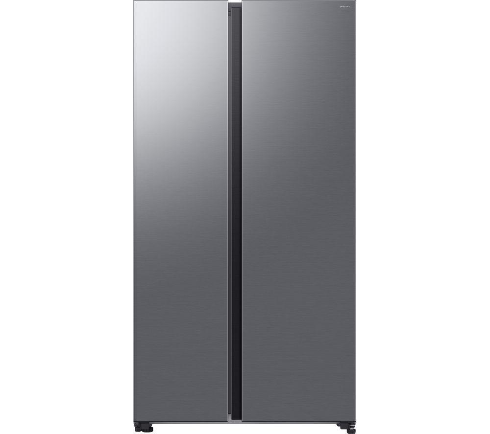 SAMSUNG Bespoke AI Series 7 SpaceMax RS70F68QBTEU American-Style Fridge Freezer - Silver