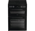 HOTPOINT HDE6VDB1 60 cm Electric Ceramic Cooker - Black