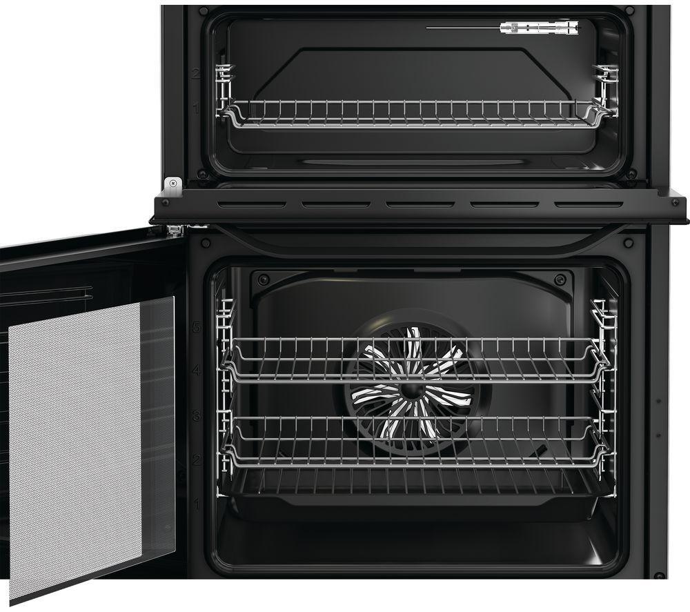HOTPOINT HDE6VDB1 Cocina eléctrica de cerámica de 60 cm - Negra