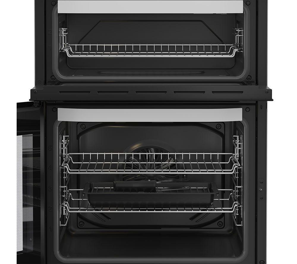 Cocina eléctrica vitrocerámica HOTPOINT Multiflow HDE6VDW 60 cm - Blanca