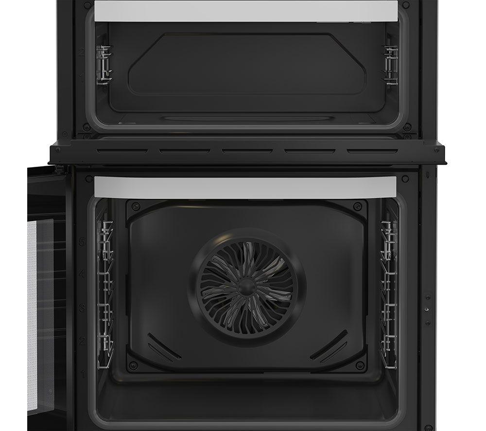 Cocina eléctrica vitrocerámica HOTPOINT Multiflow HDE6VDW 60 cm - Blanca