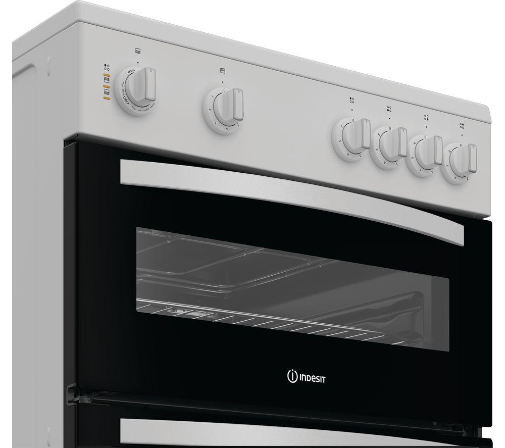 INDESIT ITE6VMW 60 cm Electric Ceramic Cooker - White