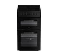 HOTPOINT HTE5VCB 50 cm Electric Ceramic Cooker - Black