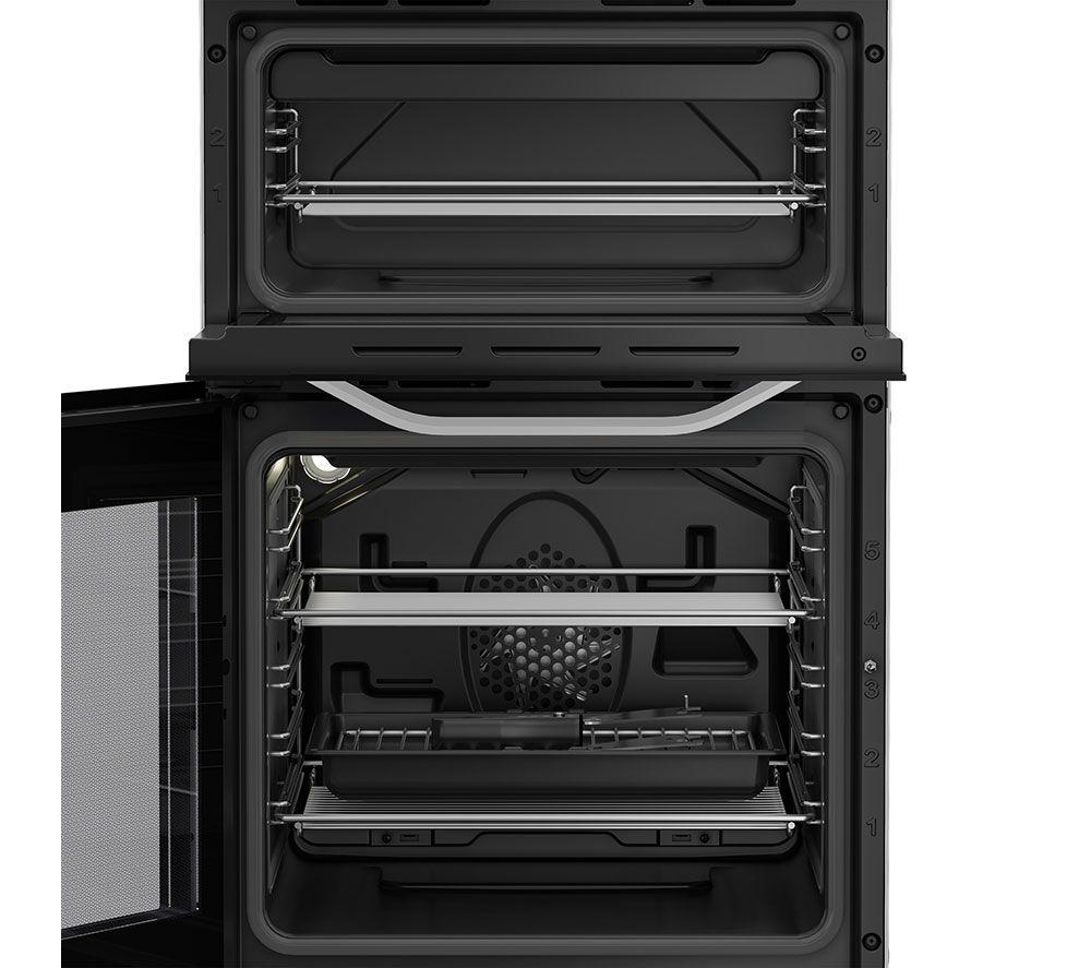 Cocina eléctrica de cerámica de 50 cm HOTPOINT HTE5VCW - Blanca