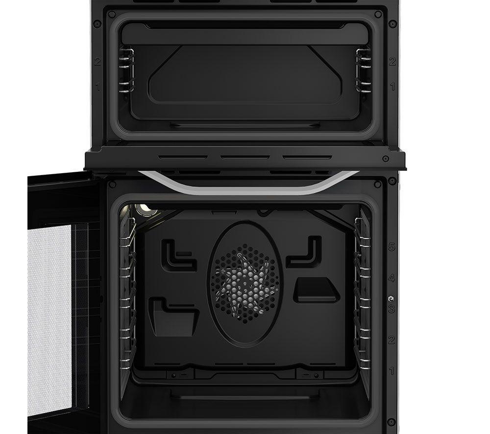 Cocina eléctrica de cerámica de 50 cm HOTPOINT HTE5VCW - Blanca
